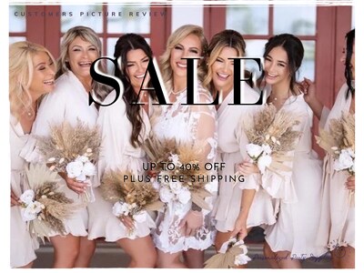 Bride bridesmaid robes online